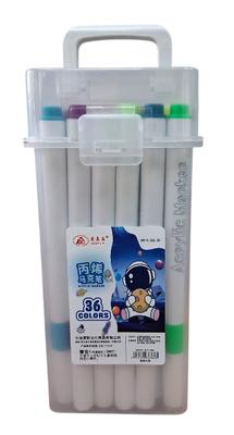 24 Marcadores Acrilicos Colores 24Pc